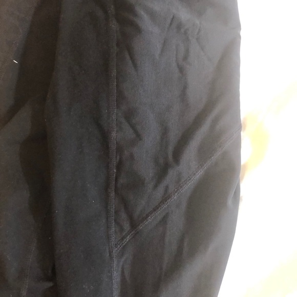 Athleta black mesh panel leggings size S - Picture 5 of 5